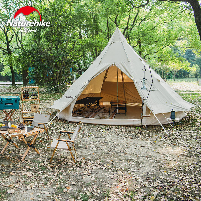 Палатка-пирамида Naturehike для 5-8 человек, четырехсезонная
