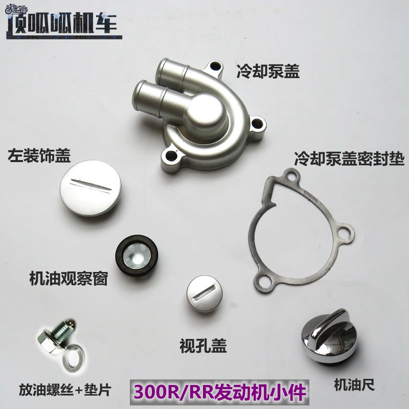 Extreme YF300 engine 300R RR cooling pump oil observation window CR6 oil - laying screw