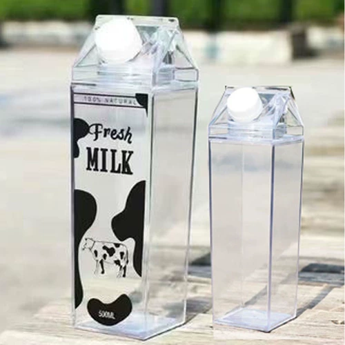 Ящик для молока квадратная стакана летние прозрачные
