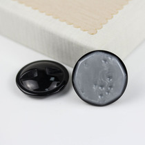 34MM high-grade resin buckle environmentally friendly gray button woolen cashmere coat sweater button dress button women