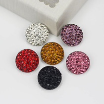 15-25MM high-grade rhinestone womens coat buttons metal buttons cashmere wool coat decorative buttons round
