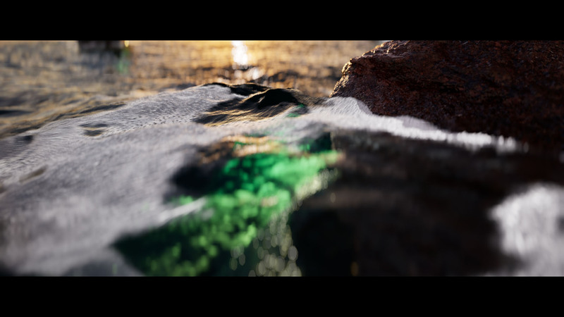 Ocean System for Rendered Cinematics V2.5 Film-Level Ocean Water Ue5