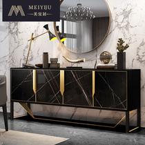 Italian Style Light Extravagant TV Cabinet Tea Table Composition Postmodern Villa-style Rooms Decorated in Dining Room American Genguan Cabinet