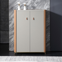 Doorway Shoe Cabinet 2021 New Outdoor Aisle Elevator Port Side Cabinet Home Shoes Collection Hyun Guan BRIEF MODERN