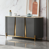 Willpower minimalist Minimalist Cabinet Modern Minimalist Living-room Cabinet Multifunction Rock Plate Dining Side Cabinet High Cabinet Integral to the Wall