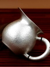 银饰手镯 纯银茶壶泡茶银壶公道杯银杯子银茶壶纯银999功夫茶水壶送礼自用