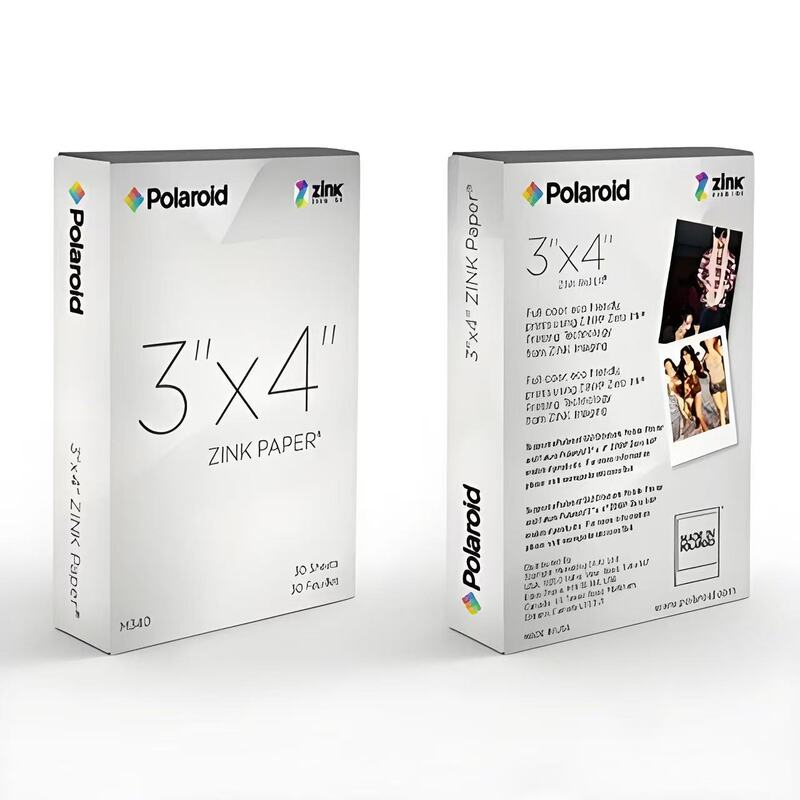 Polaroid Z340/Gl10 Original Photo Paper Zink Photo Paper 3x4.8inch X10.1Cm