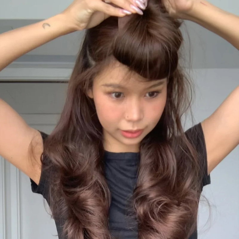 No-Heat Curling Tool, Lazy Curling Iron, Large Wave Sleeping Sponge Curling Band, Long-Lasting Styling, No Ironing, No Hair Damage No-Heat Curling Tool, Lazy Curling Iron, Large Wave Sleeping Sponge Curling Band, Long-Lasting Styling, No Ironing, No Hair Damage
