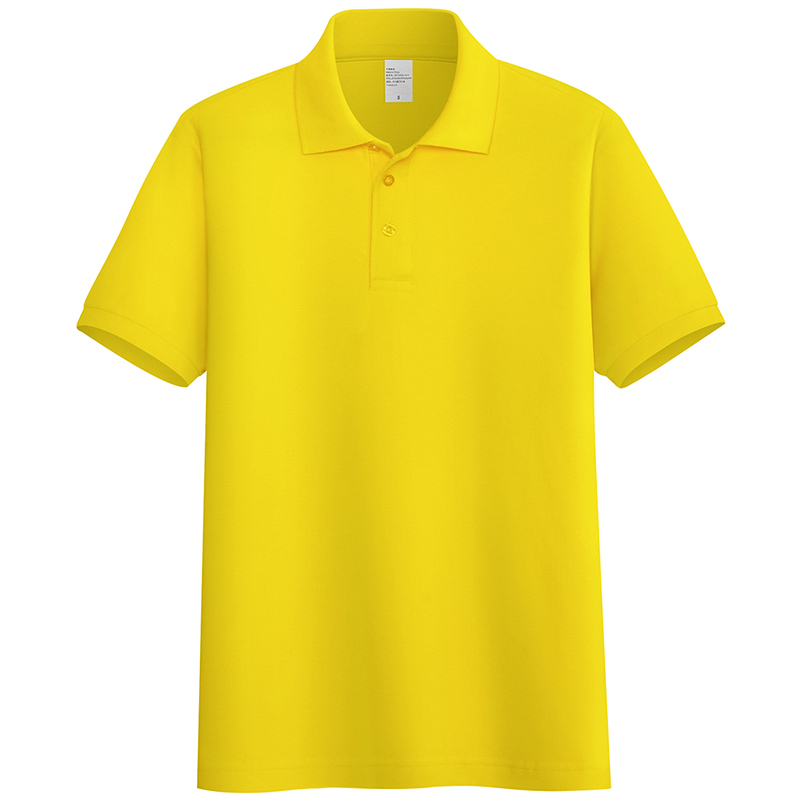 Tinh khiết bông Nhật POLO áo sơ mi nam ngắn tay áo với một chất rắn màu ve áo T-shirt lỏng trung niên Paul áo cha váy