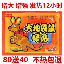 Earth kangaroo enhanced warm stickers treasure stickers hot stickers big warm body stickers