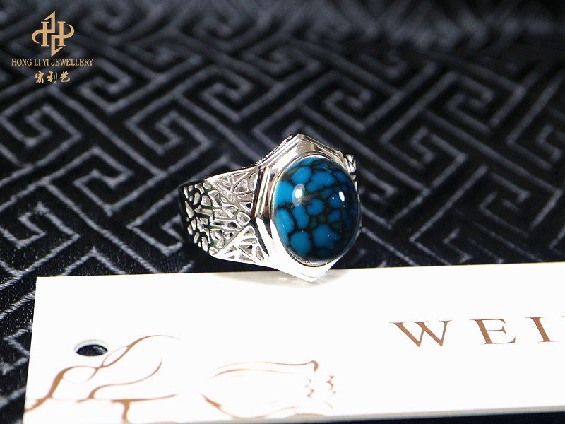 Bague HONGLIYIJEWELRY    en Argenterie - Ref 3086740 Image 27