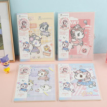 Unicorn Little Horse Cute Cartoon Japan-ROK Teenage Girl Tokdoki Universal Writing Day of the Ben A5 Remember Crosswire