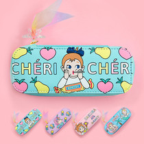 Glasses Box ins Teenage Hearts Portable Pressure Resistant Ultra Light Retro Art Original Juku Family Korea Personality Upscale Collection