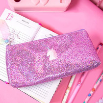Day Department Salt Department Creative Pen Bags Large Capacity College Students Cute Trend Stationery Bag Sequins Simple And Generous Women Ins