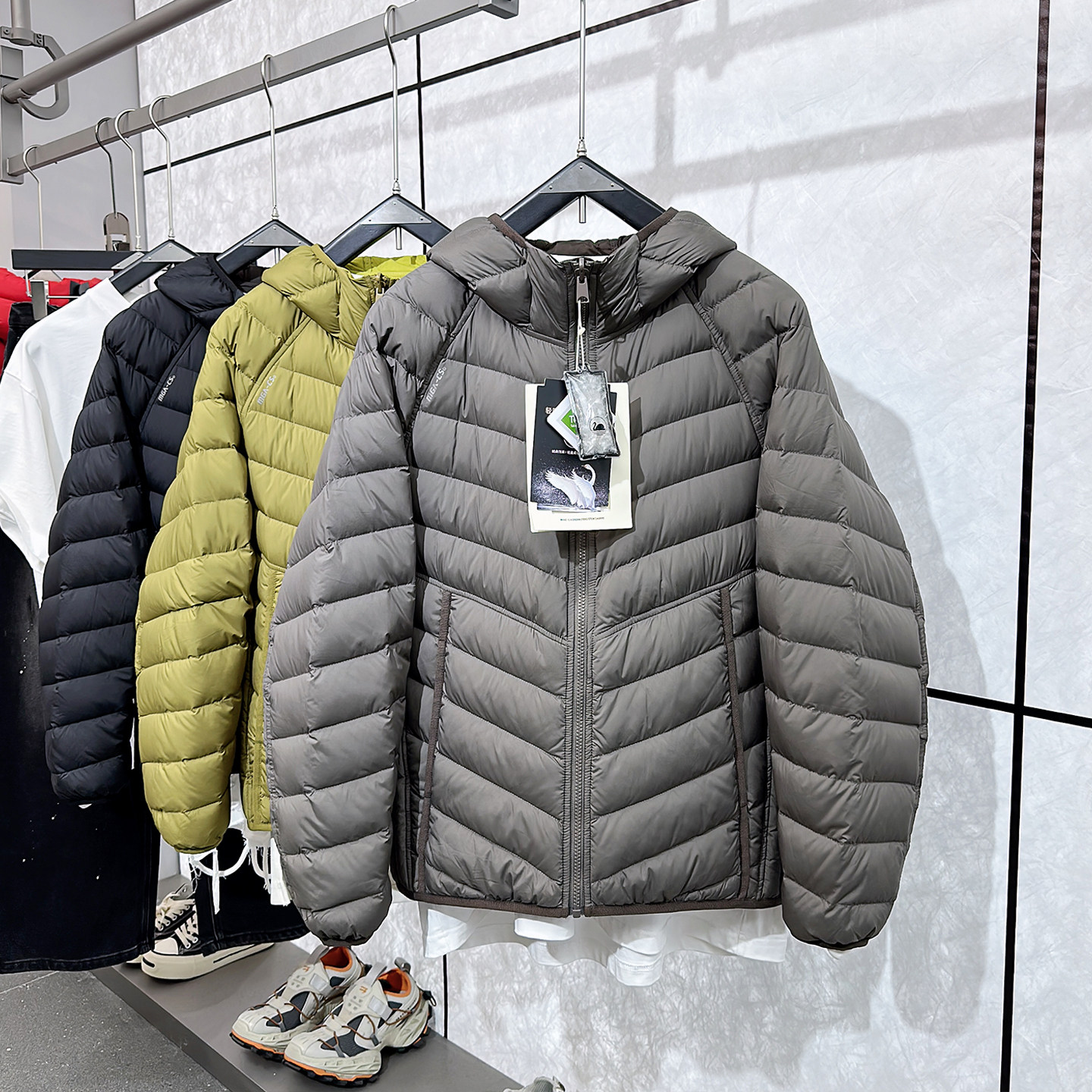 Двусторонняя одежда, легкий пуховик на гусином пуху 90%, мужская осенне-зимняя легкая куртка-пуховик с капюшоном, парный пуховик