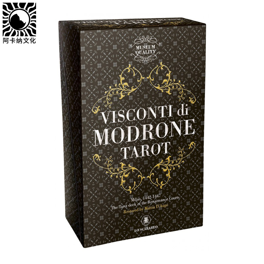 Spot imported genuine original Visconti Modrone Visconti Moron Tarot collection edition