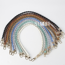 New original woven with extra-slim leather diagonal satchel with hand replacement female 100 lap carry tape DIY accessories inch by hand