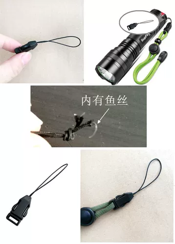 Пластиковая пружинная пряжка шнурки, веревочный хвостовой зажим, глаза с пряжкой глаз ленивый человек.