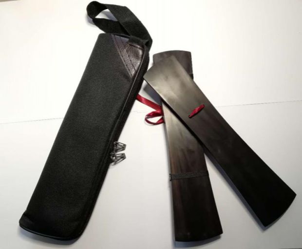 Nhạc cụ quốc gia gỗ mun ban ba bảng Bắc Kinh opera tay Yu opera Tần khoang kịch castanets Allegro bảng clapper - Nhạc cụ dân tộc đàn cổ cầm giá bao nhiều
