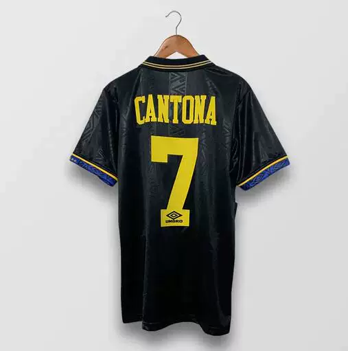 Ретро CANTONA Винтаж КЛАССИЧЕСКИЕ футбольные майки
