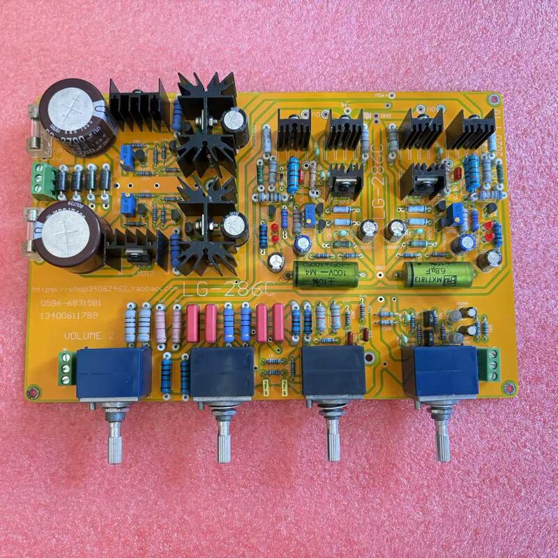 Pure Class a Preamplifier Board Equal Loudness Tone Balance Board Parallel Class a Regulated Power Supply Lg286C