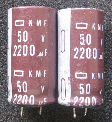 Japan chemical 2200uf 50V electrolysis: suitable for audio power filtering