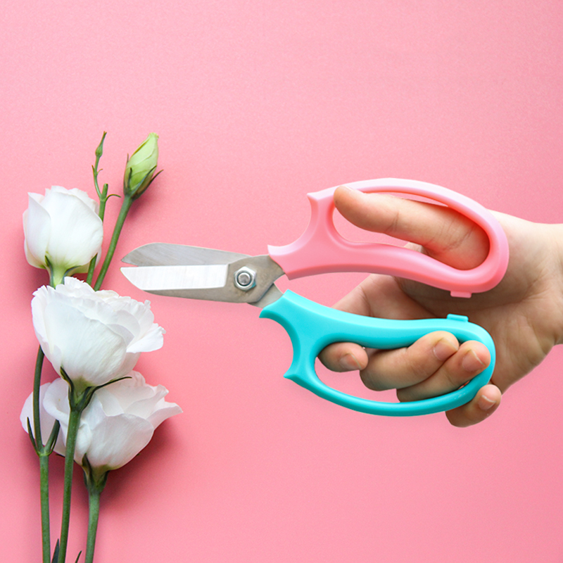 Floral scissors wide-headed flower arrangement scissors home flower shop flower pruning scissors garden pruning tools flower scissors gardening scissors