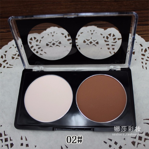 JOJO Silky Hai tông màu Sửa chữa Sửa chữa Khuôn mặt nổi bật Shadows Faces Nasal Shadows J205 phấn tạo khối
