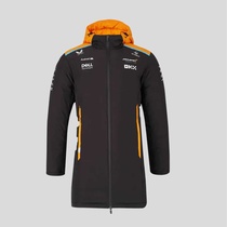 F1 McLaren Team McLaren Norris Piastri 2024 waterproof long cotton jacket