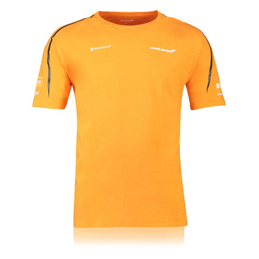 McLaren McLaren 2018 F1 men's crew neck T-shirt short sleeve Papaya orange