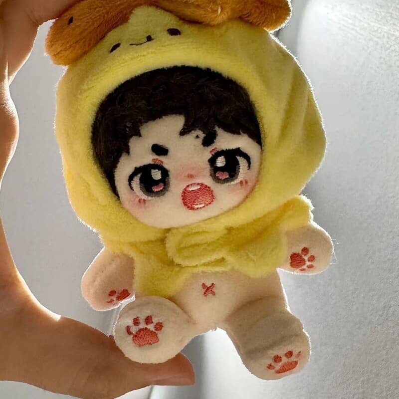 时代少年团刘耀文10cm棉花娃娃周边帅气公仔可爱玩偶送礼物女_棉花娃娃_