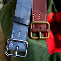 Outdoor custom-made belt rein leather leather for men and women with simple old-fashioned first-layer leather smooth custom-made belt