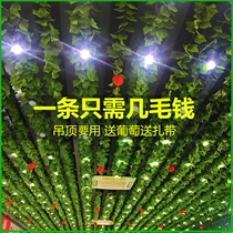 Ceiling department decoration supermarket restaurant dining milk tea shop hot pot restaurant restaurant fruit shop supplies decoration layout