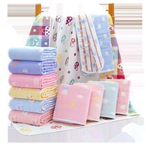 Bath towel household cotton absorbent boys middle and big children newborn babies children bathing large towels