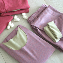 Seamless womens autumn clothes and autumn pants plus fat increase 200 kg fat MM German velvet heating silk womens thermal underwear set