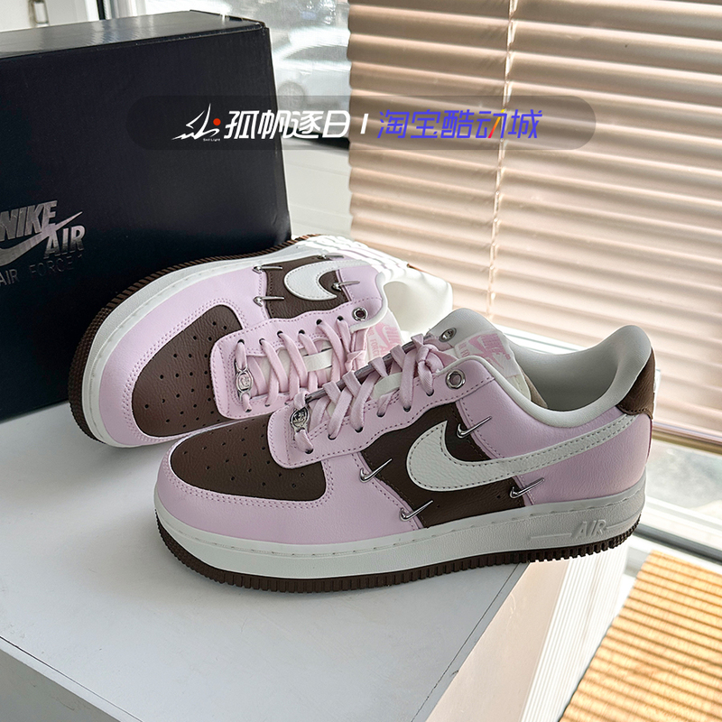 Nike Air Force 1 Af1 Air Force Women's Casual Low-Top Sneakers Ib2574 Io7595