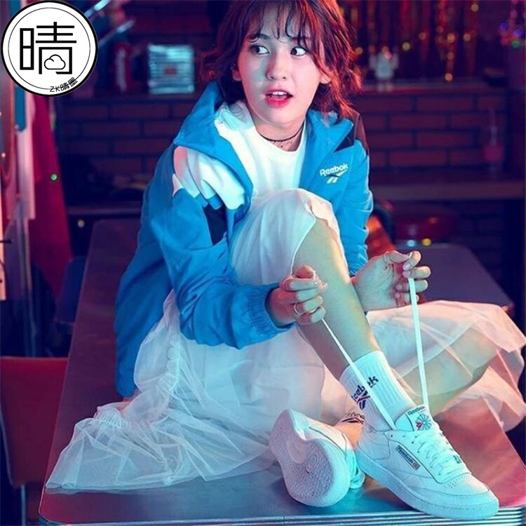 [ZK Sunny Ink] Giày Reebok Club C85 Giày thường AQ9824 BS5163/7033 / V67899 - Dép / giày thường giày anta nữ