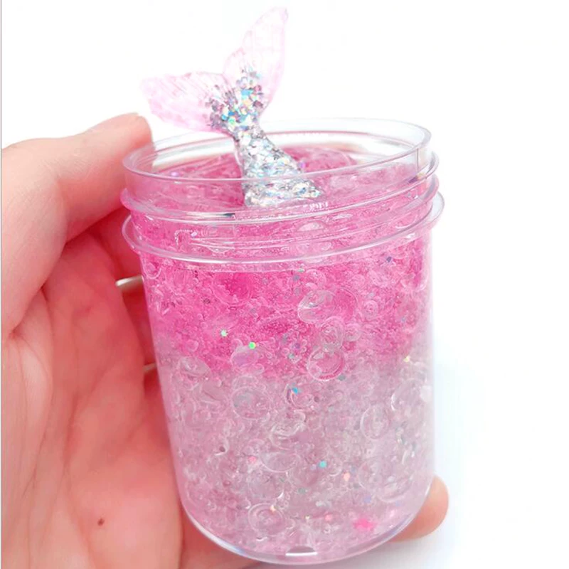 Слизь, глина, пластилин, игрушка, DIY, новая коллекция, русалка