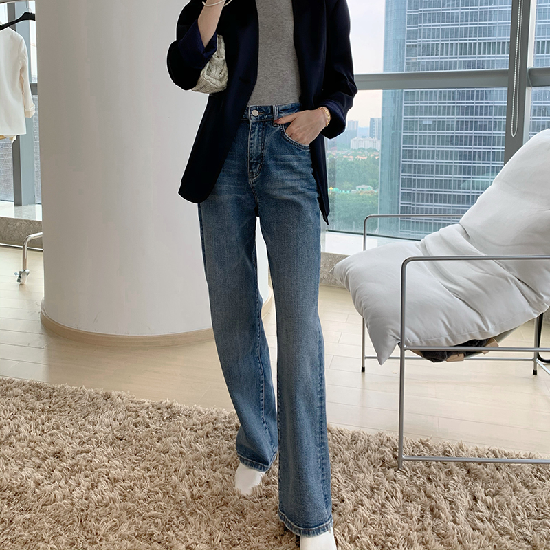 RAREST Independent Design Beats to Push Top-notch Work Too Showing Legs Straight and Straight Vintage Denim Pants