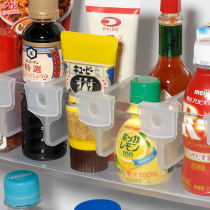 Japanese imported refrigerator door shelf divider small grid plate classification storage free combination baffle fixed buckle