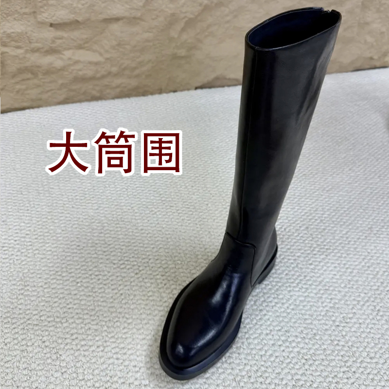 Plus-Size Thick-Leg Boots, Extra Wide 40cm Large Shaft Circumference, Long Boots, 2026 Super Popular Genuine Leather Riding Boots, Large Size Plus-Size Thick-Leg Boots, Extra Wide 40cm Large Shaft Circumference, Long Boots, 2026 Super Popular Genuine Leather Riding Boots, Large Size