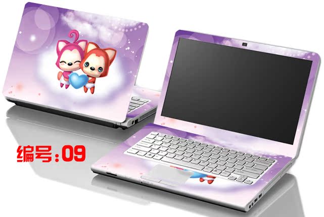 15.6-inch máy tính xách tay vỏ lá dán 14 inch phim máy tính Asus Lenovo bao gồm tất cả dán đầy màu sắc - Phụ kiện máy tính xách tay túi xách máy tính