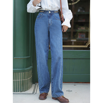 8 8 Advance plus purchase (Fried Street Jeans) Pants Type U The More Banging Covered Meat Retro Washed the texture Moden trendy