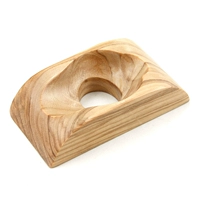 Оливковая деревянная арочная сигаретная полка сплошная древесина -Разделение одноразовое портативное портативное переносное дымовая аксессуара