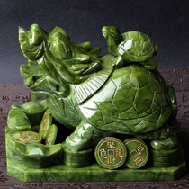 Gift Nanyu Dragon Turtle Longevity Tortoise Tortoise Tortoise Wangcai Jade Decoration Home Office Decoration Gift