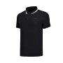 Li Ning nam 18 mùa hè mới đào tạo loạt áo sơ mi cotton ngắn tay áo thể thao POLO APLN051 áo polo zara