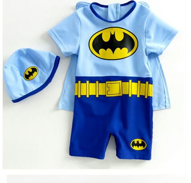 Đồ bơi trẻ em mới 2015 cho bé trai Đồ bơi kiểu Xiêm Batman có mũ bơi shop quần áo trẻ em đẹp
