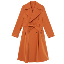 (1996 Series) YINER 2024 Autumn New Retro Mid-Long Profile Windbreaker Jacket