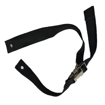 Outdoor supplies sewing black webbing 165mm kayak accessories deck fixed webbing buckle strap