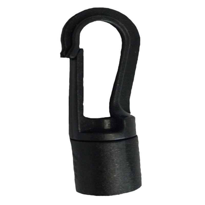 Luggage related accessories Yizi Xin GK6 kayak accessories elastic rope end application 10 black POM hooks